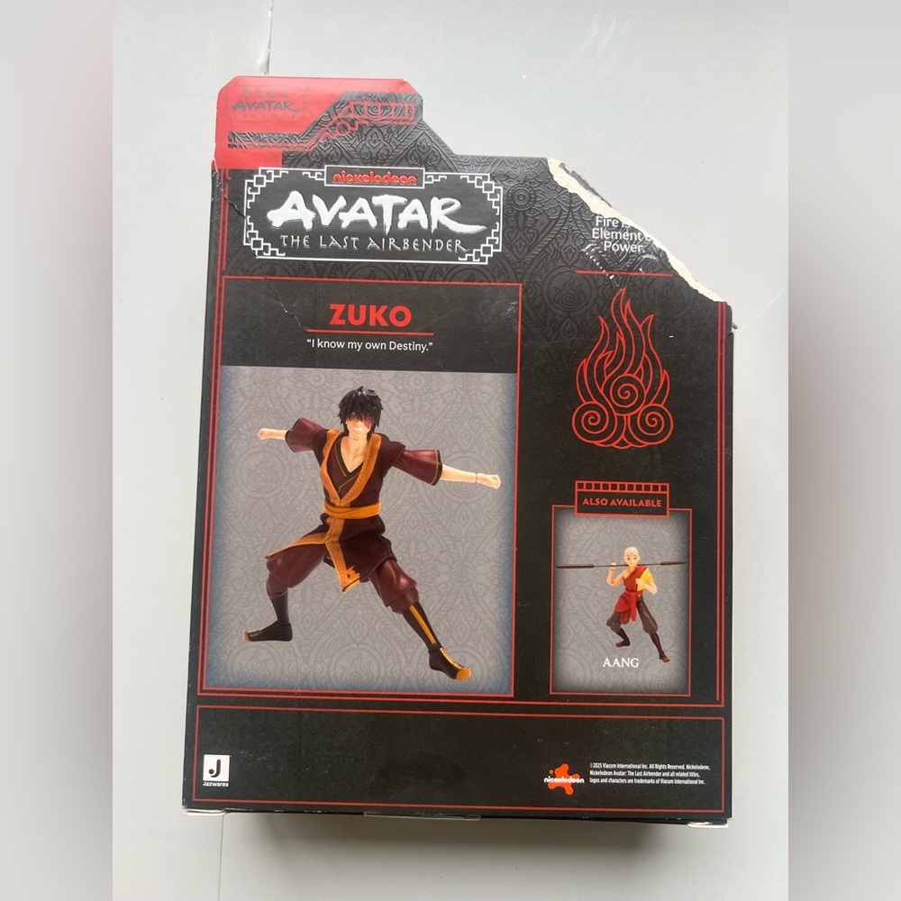 Avatar: The Last Airbender 6.5" Zuko Classic Action Figure - Picture 6 of 6